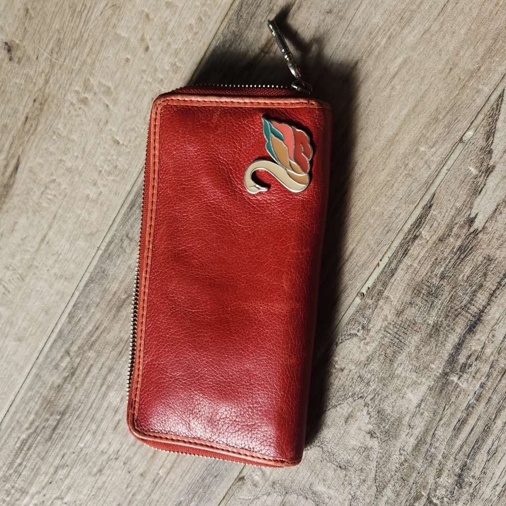 Fossil Red Swan Wallet